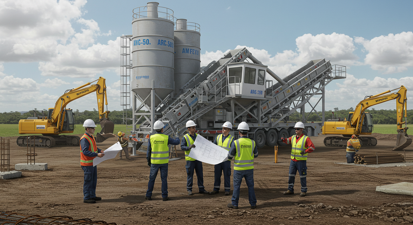 Montagem de Centrais para Canteiros de Obras