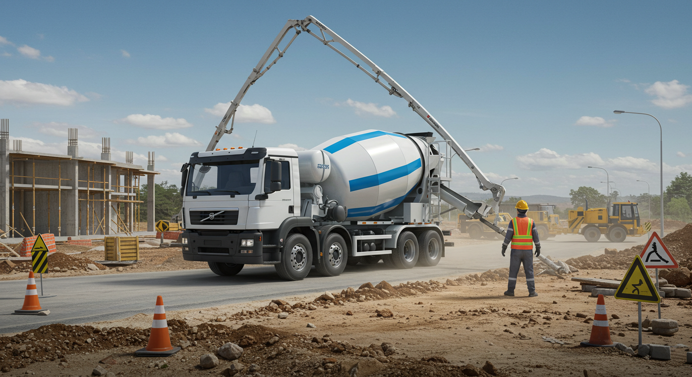 Transporte de Concreto e Argamassas